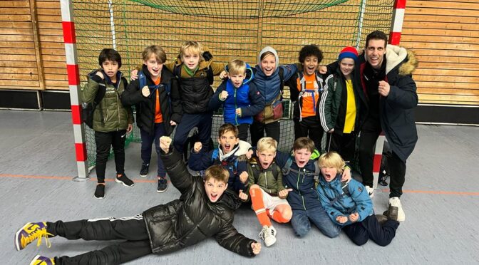 Fußballmannschaft der Goldbek-Schule zieht in die nächste Runde der Hamburger Futsal Meisterschaften 2022 ein